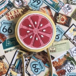 Coach Grapefruit Coin Purse